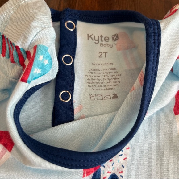 Kyte Baby popsicle twirl bodysuit dress - Picture 2 of 3